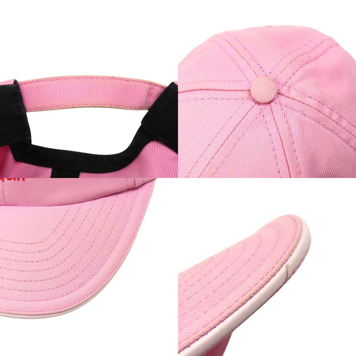 BURBERRY  
Cappello in cotone con logo ricamato