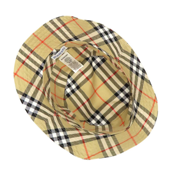 BURBERRY 
コットン 
チェック柄 バケットハット