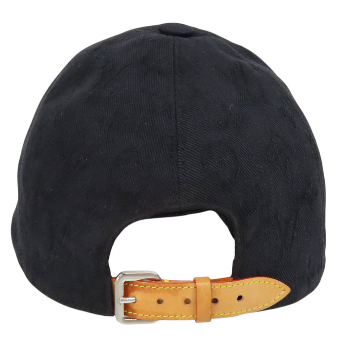 LOUIS VUITTON 
LV ロゴ 総柄 
モノグラム エッセンシャル キャップ