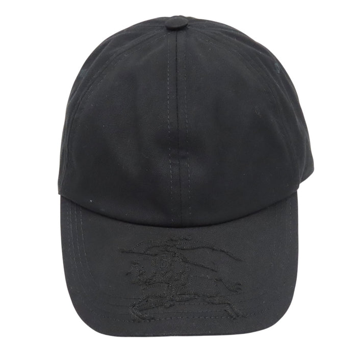 BURBERRY 
MH EKD APPLIQUE BSB 馬上騎士 裏地チェック 
アップリケ キャップ