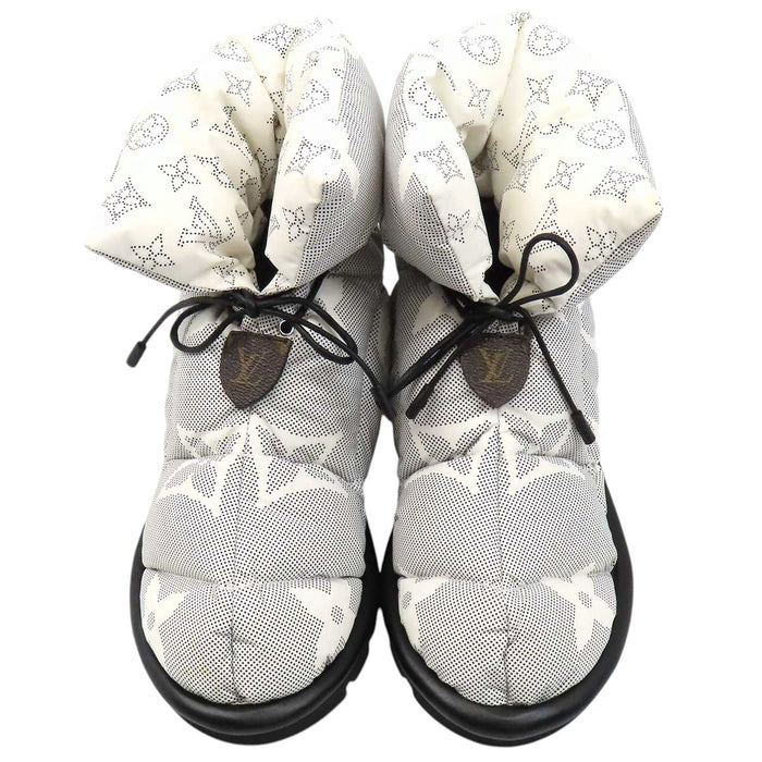 LOUIS VUITTON 
LV 
ピローライン アンクル ショートブーツ 
モノグラム