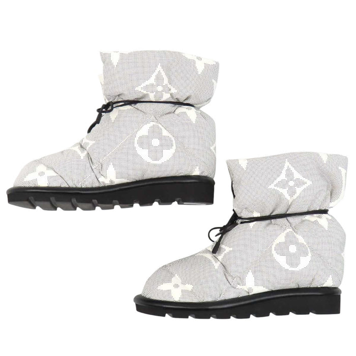 LOUIS VUITTON 
LV 
ピローライン アンクル ショートブーツ 
モノグラム