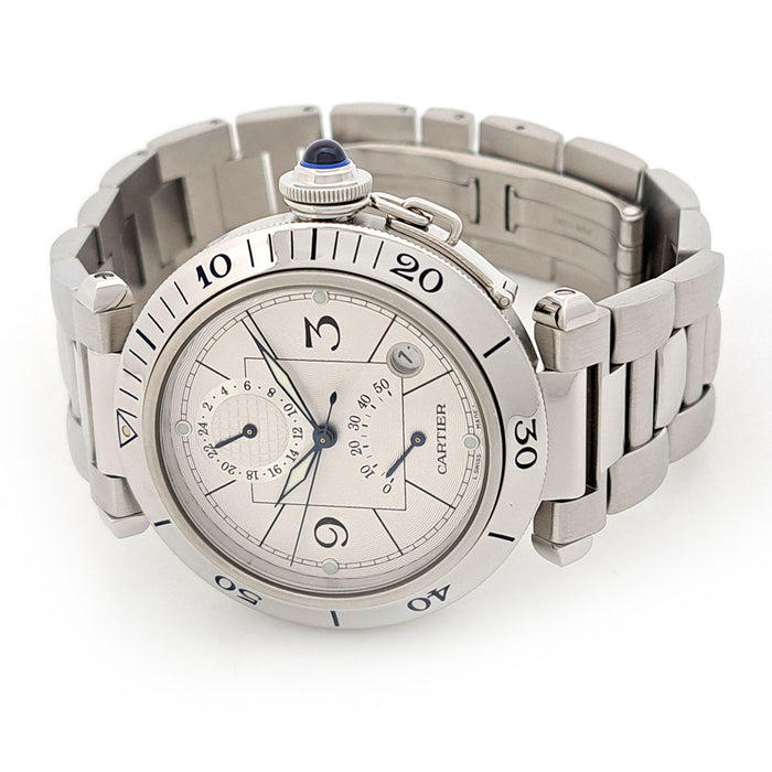 CARTIER 
Pasha GMT Réserve de Marche