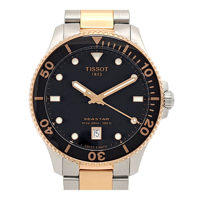 TISSOT 
シースター1000 
箱ギャラ付