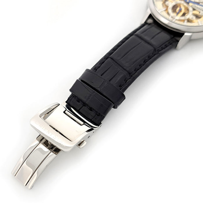 ORIENT  
Orient Star Skeleton  
With warranty card