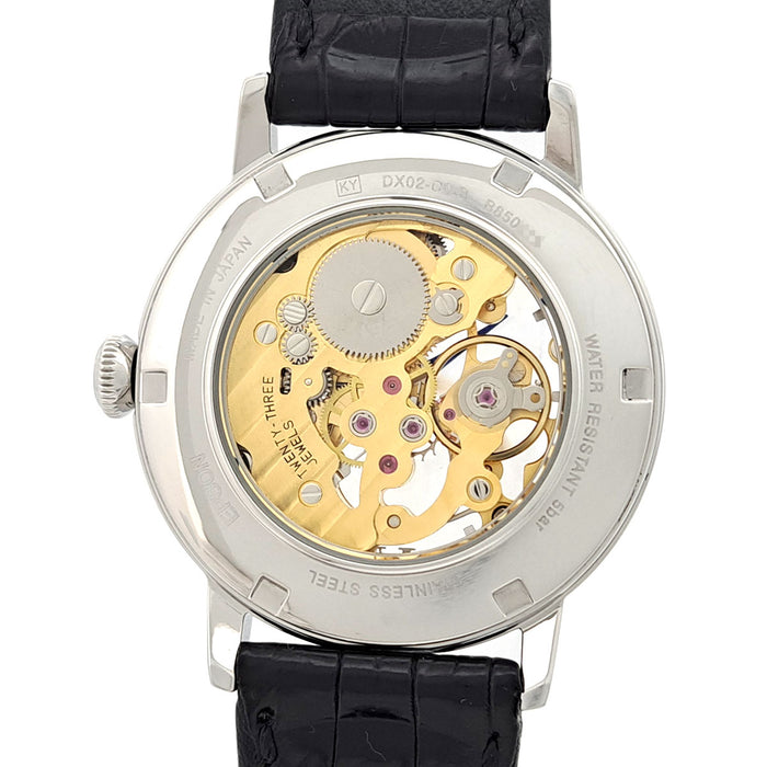 ORIENT  
Orient Star Skeleton  
With warranty card