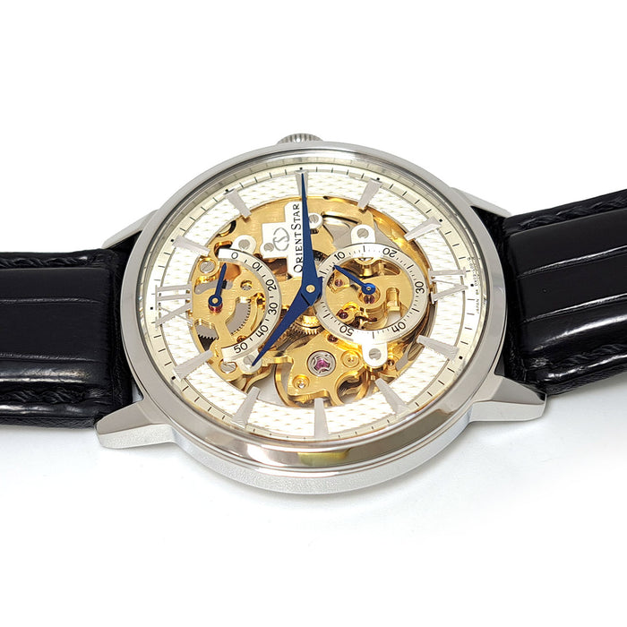 ORIENT  
Orient Star Skeleton  
With warranty card