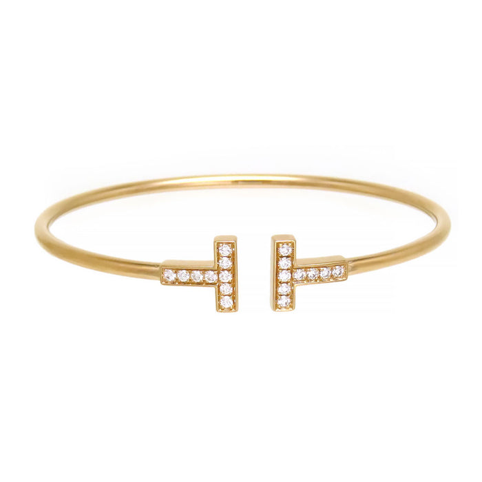 TIFFANY & Co.  
T Wire Bracelet