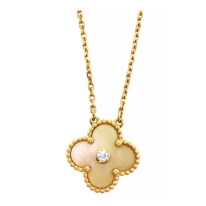 Van Cleef & Arpels 
ヴィンテージ アルハンブラ ネックレス 2018年ホリデー限定
