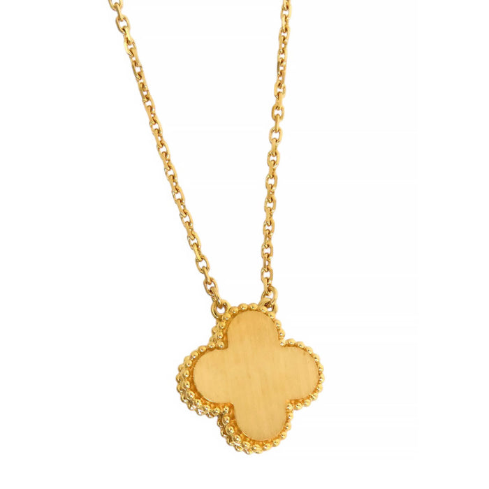 Van Cleef & Arpels 
ヴィンテージ アルハンブラ ネックレス 2018年ホリデー限定