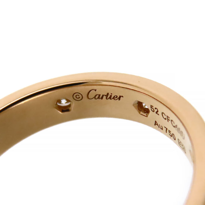 CARTIER 
ラブ ウェディング リング フルダイヤモンド