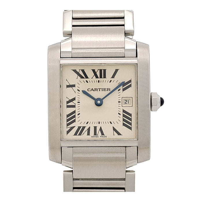 CARTIER 
タンク フランセーズ MM 
箱ギャラ付