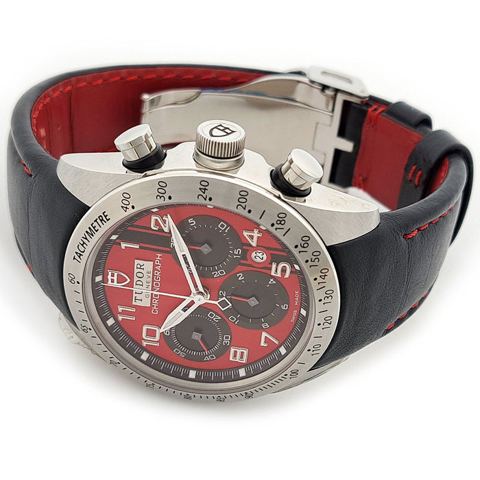 TUDOR  
Fast Rider Chronograph  
With Warranty Card