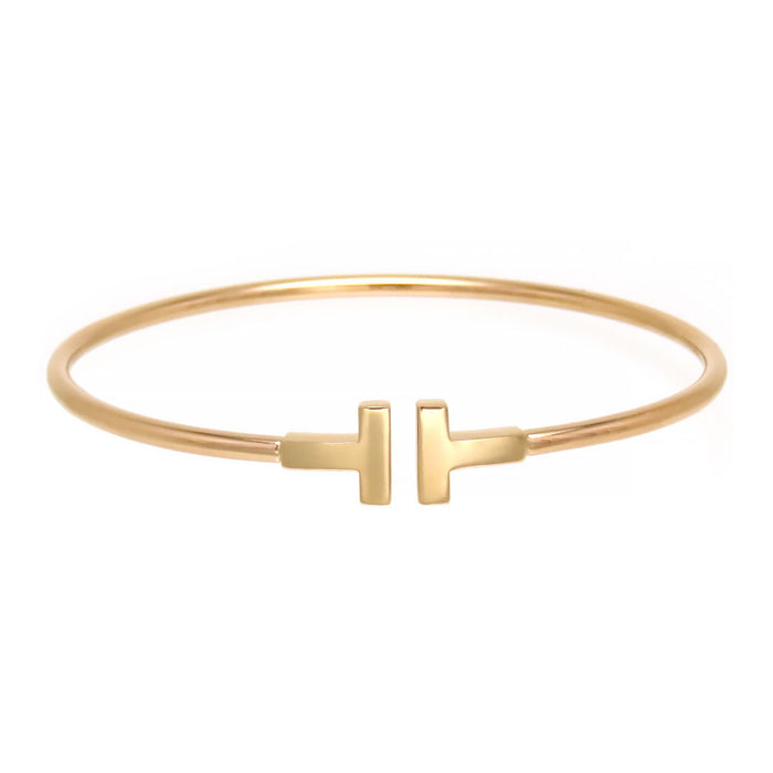 TIFFANY & Co.  
T Wire Bracelet