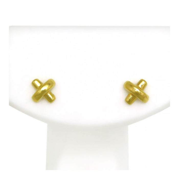 TIFFANY&Co. 
クロスステッチ ピアス