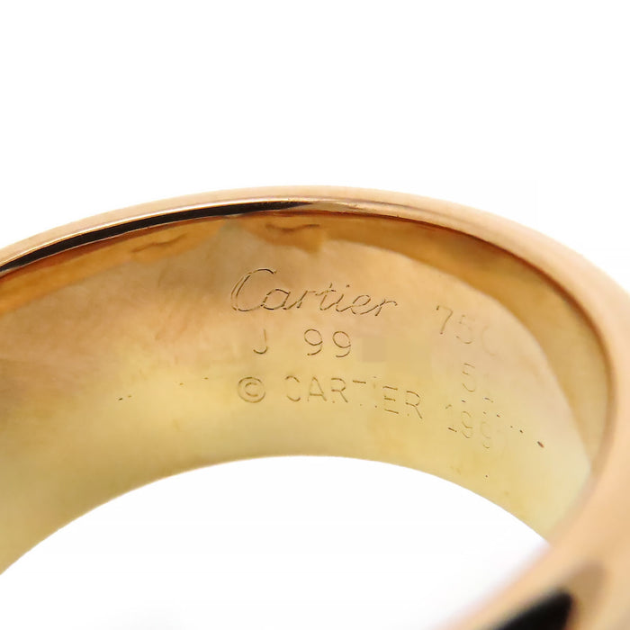 CARTIER 
2C Three Gold Ring LM