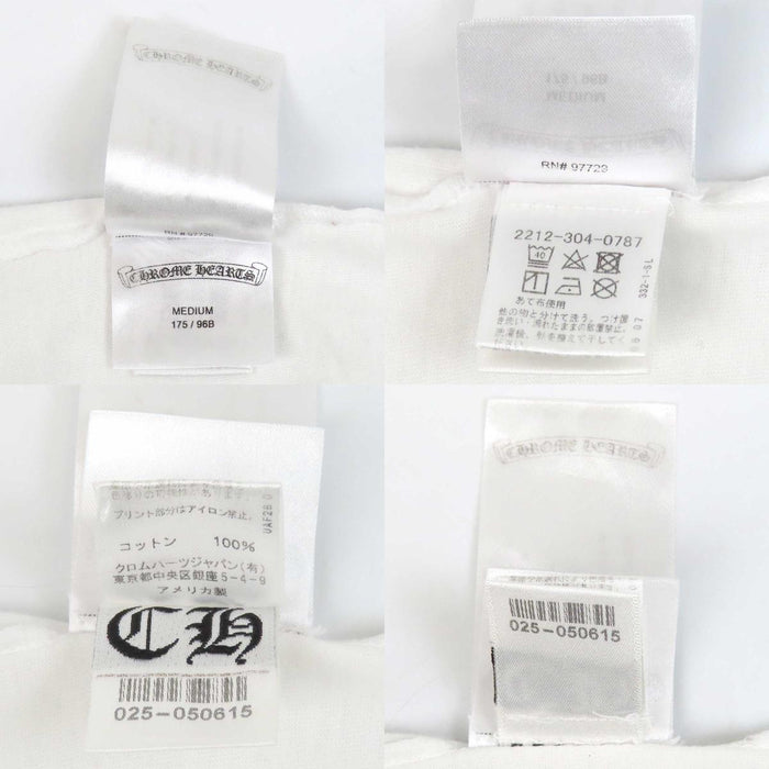 CHROME HEARTS 
CH スクロールラベル ネオン コットン 
MADE IN HOLLYWOOD Tシャツ