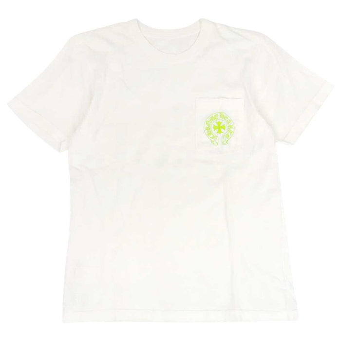 CHROME HEARTS 
CH スクロールラベル ネオン コットン 
MADE IN HOLLYWOOD Tシャツ