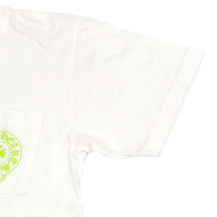 CHROME HEARTS 
CH スクロールラベル ネオン コットン 
MADE IN HOLLYWOOD Tシャツ