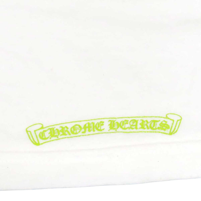 CHROME HEARTS 
CH スクロールラベル ネオン コットン 
MADE IN HOLLYWOOD Tシャツ