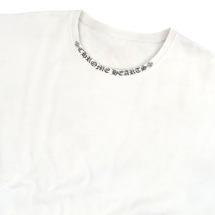 CHROME HEARTS
Scroll Label Arm Logo Cotton
Neck Logo Sweatshirt