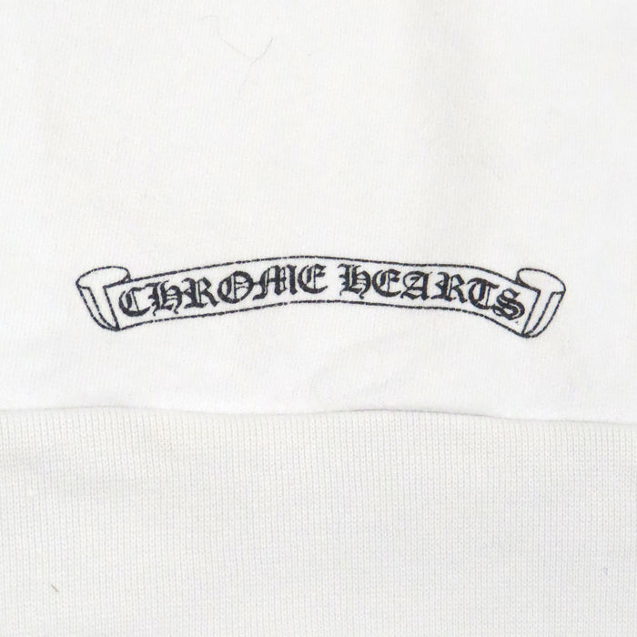 CHROME HEARTS
Scroll Label Arm Logo Cotton
Neck Logo Sweatshirt