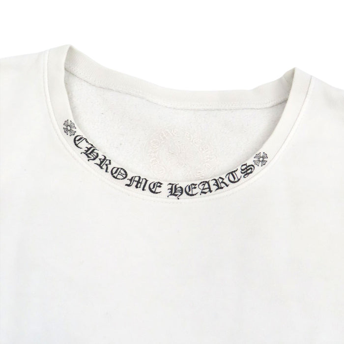 CHROME HEARTS
Scroll Label Arm Logo Cotton
Neck Logo Sweatshirt
