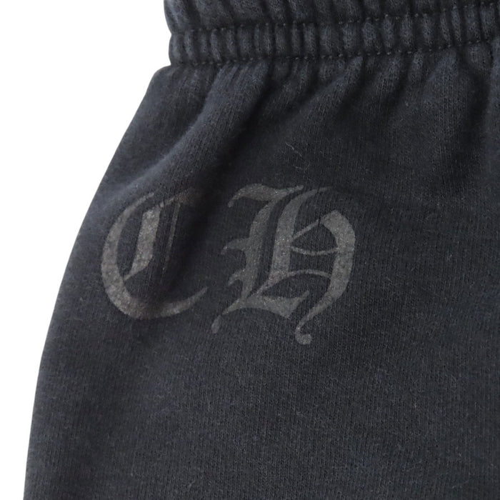 CHROME HEARTS 
スクロールラベル コットン 
ホースシュー サイドロゴ スウェットパンツ