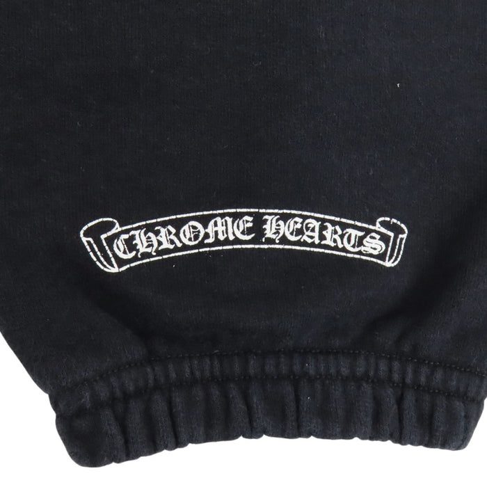 CHROME HEARTS 
スクロールラベル コットン 
ホースシュー サイドロゴ スウェットパンツ