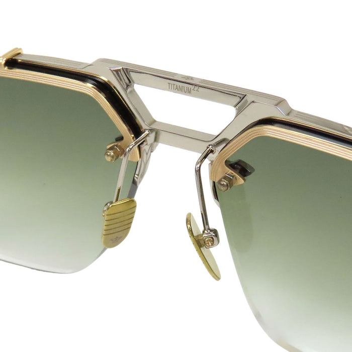 Limited to 300 worldwide: Jacques Marie Mage Gunmetal  
JACQUESMARIEMAGE SILVERTON Silverton Sunglasses