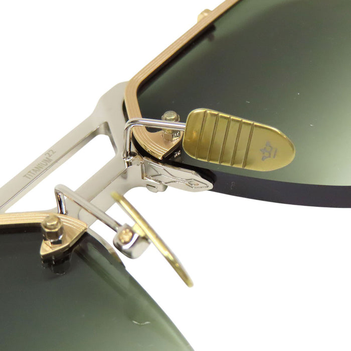 Limited to 300 worldwide: Jacques Marie Mage Gunmetal  
JACQUESMARIEMAGE SILVERTON Silverton Sunglasses