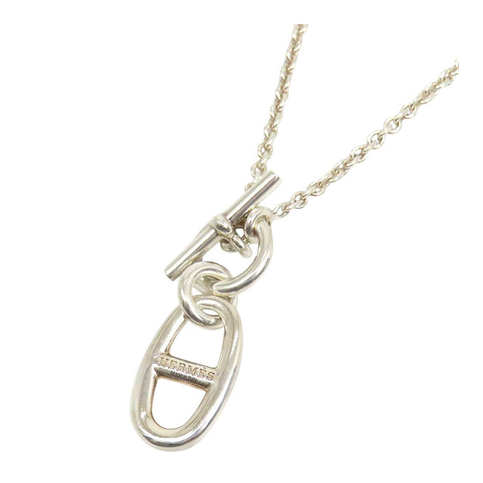 HERMES 
Amulet シルバー 
シェーヌダンクル アミュレット ネックレス