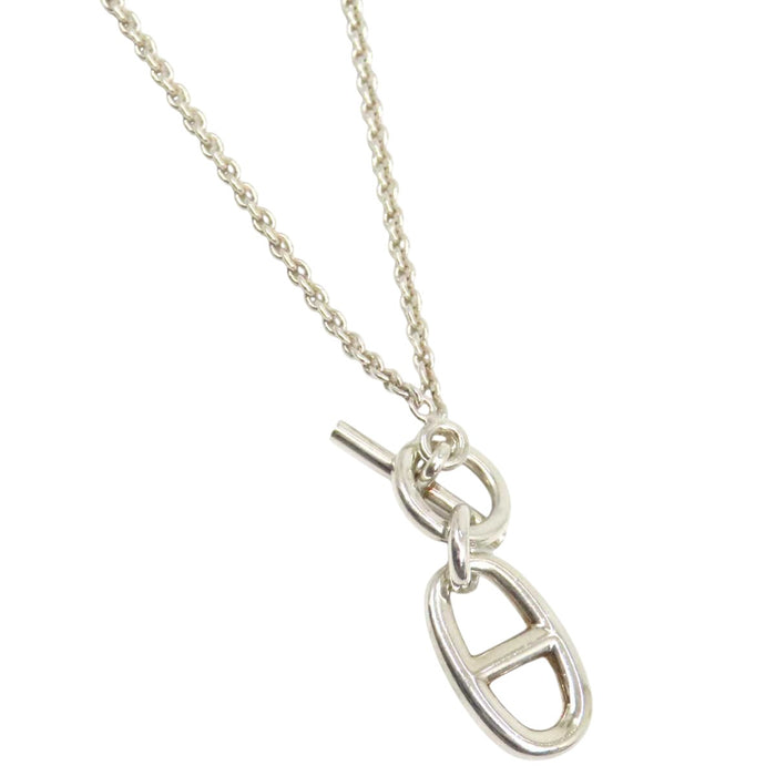 HERMES 
Amulet シルバー 
シェーヌダンクル アミュレット ネックレス