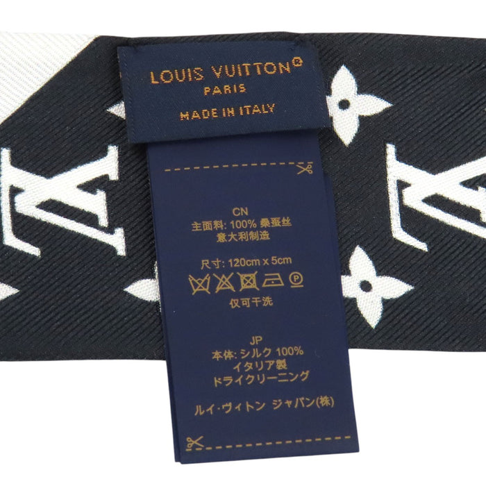 LOUIS VUITTON 
LV シルク 
バンドー BB モノグラム インフィニティ スカーフ