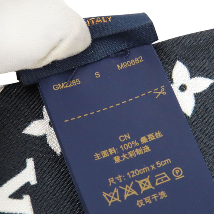 LOUIS VUITTON 
LV シルク 
バンドー BB モノグラム インフィニティ スカーフ