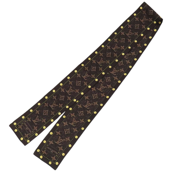 LOUIS VUITTON 
LV ロゴ シルク 401910 
バンドー モノグラム スカーフ