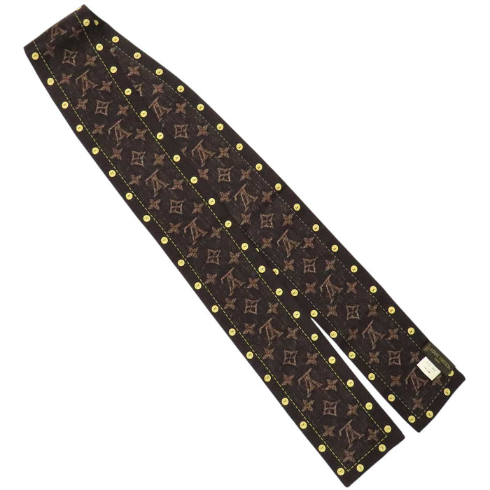 LOUIS VUITTON 
LV ロゴ シルク 401910 
バンドー モノグラム スカーフ