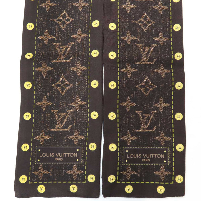 LOUIS VUITTON 
LV ロゴ シルク 401910 
バンドー モノグラム スカーフ