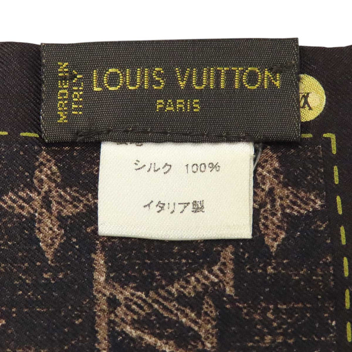 LOUIS VUITTON 
LV ロゴ シルク 401910 
バンドー モノグラム スカーフ