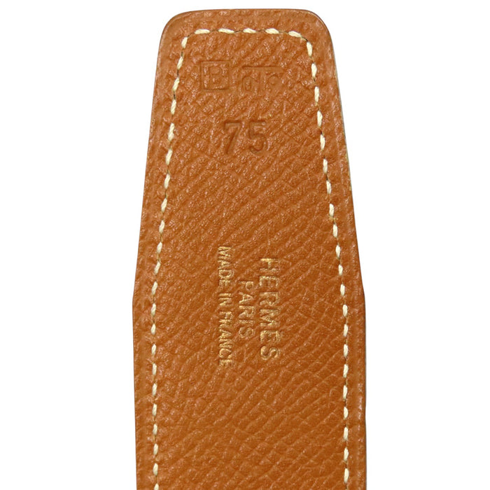 HERMES 
□B刻印 H バックル アッシュ ゴールドカラーメタル 
コンスタンス ベルト リバーシブル 32MM
