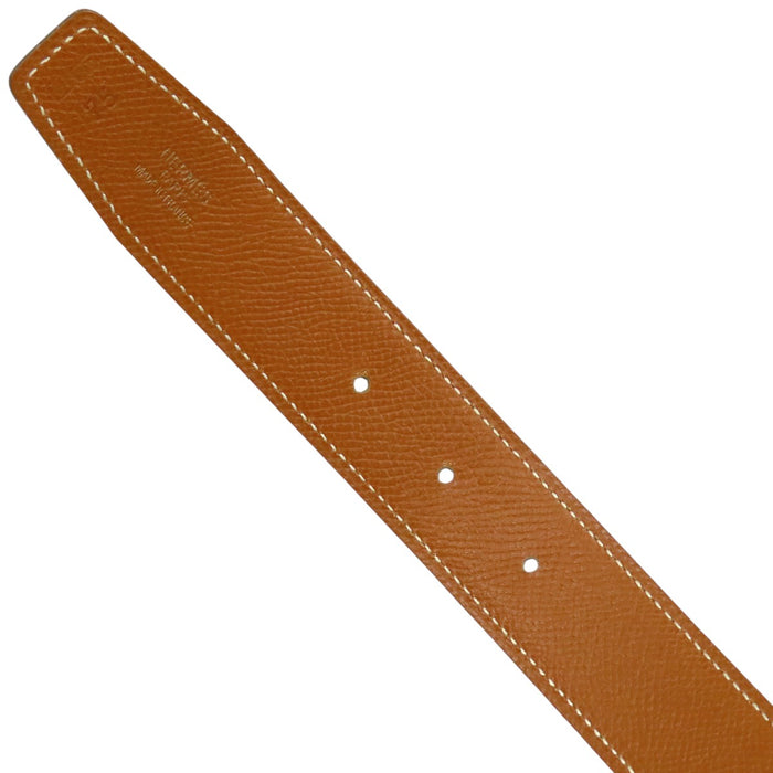 HERMES 
□B刻印 H バックル アッシュ ゴールドカラーメタル 
コンスタンス ベルト リバーシブル 32MM