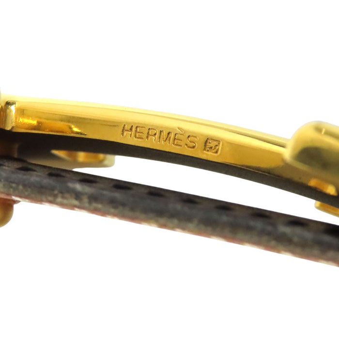 HERMES 
□B刻印 H バックル アッシュ ゴールドカラーメタル 
コンスタンス ベルト リバーシブル 32MM