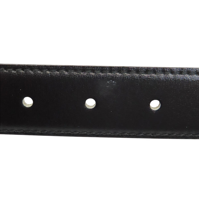 CELINE 
レザー ホースキャリッジ ゴールドカラー金具 
馬車 バックル ベルト