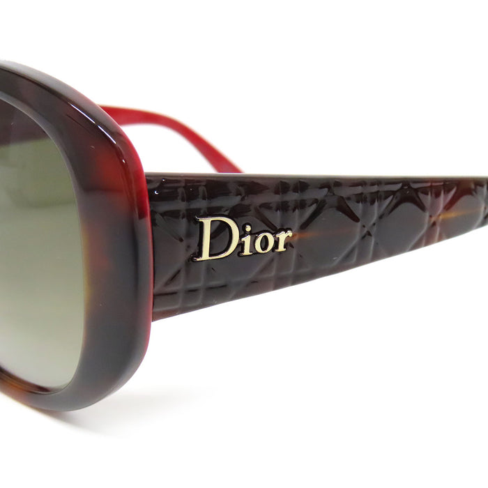 Dior 
LadyInDior1F ロゴ 
カナージュ テンプル サングラス