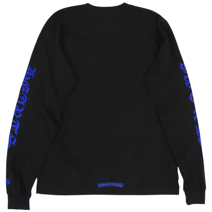 CHROME HEARTS 
CH スクロールラベル 袖ロゴ 1988 コットン 
ネックロゴ ロングスリーブ Tシャツ