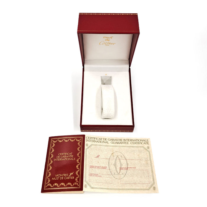CARTIER  
Must 21  
With box and guarantee card