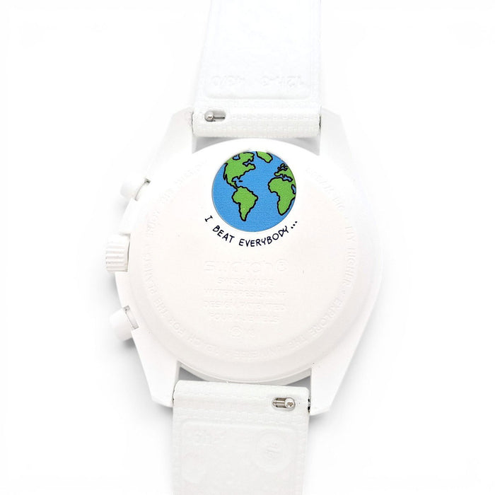 OMEGA × Swatch Mission to the Moonphase Full Moon Snoopy with box