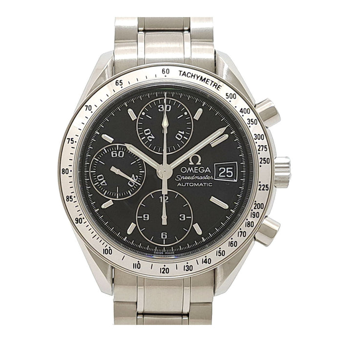 OMEGA 
Speedmaster Date 
With warranty card