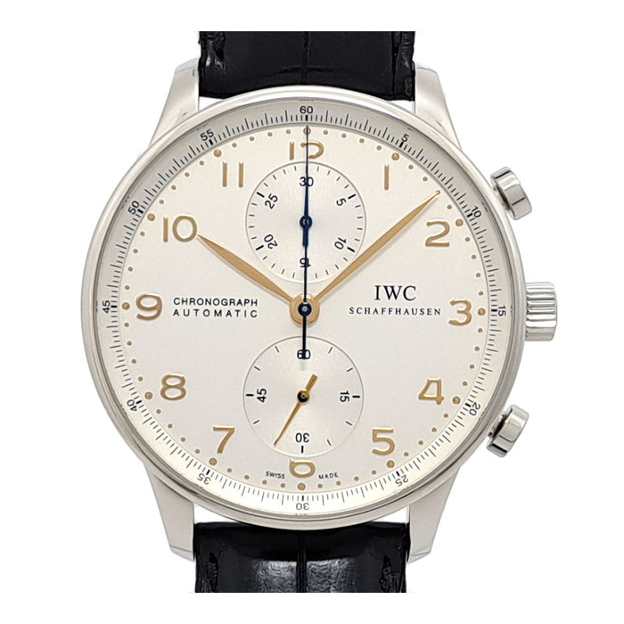 IWC 
ポルトギーゼ・クロノグラフ 
箱ギャラ付