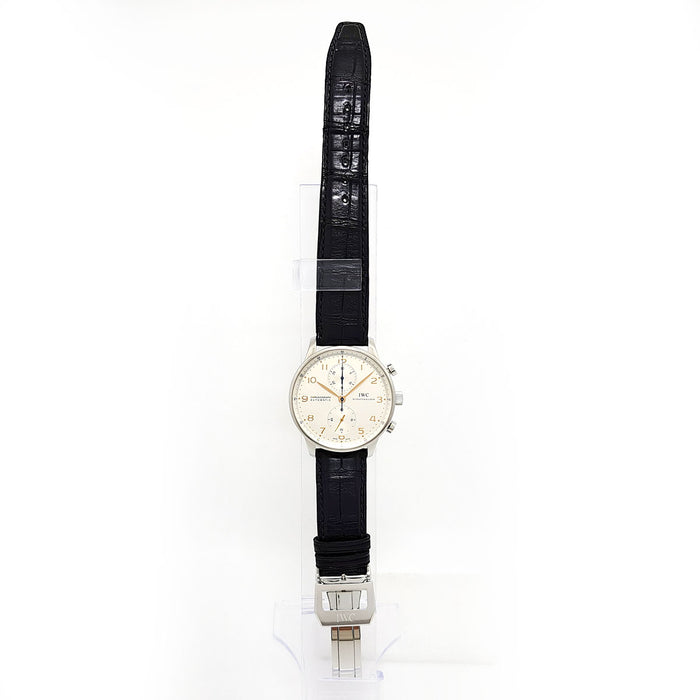 IWC 
ポルトギーゼ・クロノグラフ 
箱ギャラ付